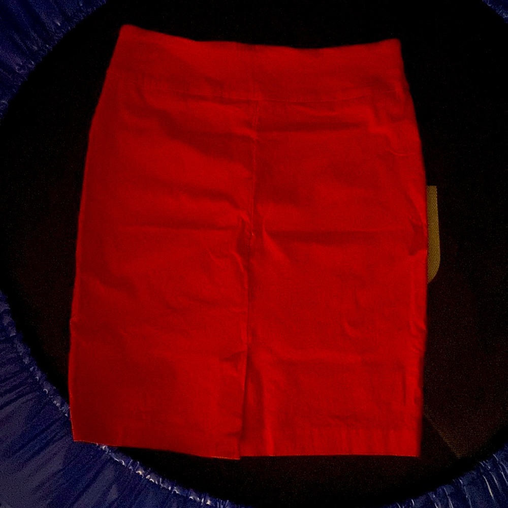 Pink pencil skirt